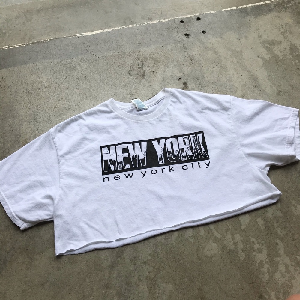 NYC Crop Top T-Shirt